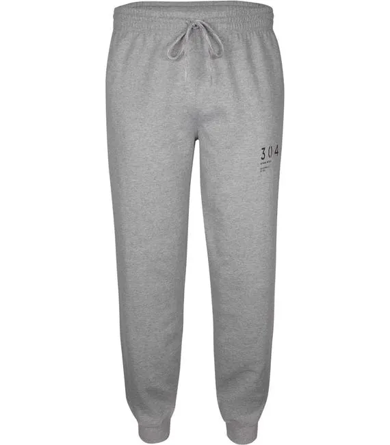 304 Circle Portal Hoody & Stamp Jogger Tracksuit Set - Grey