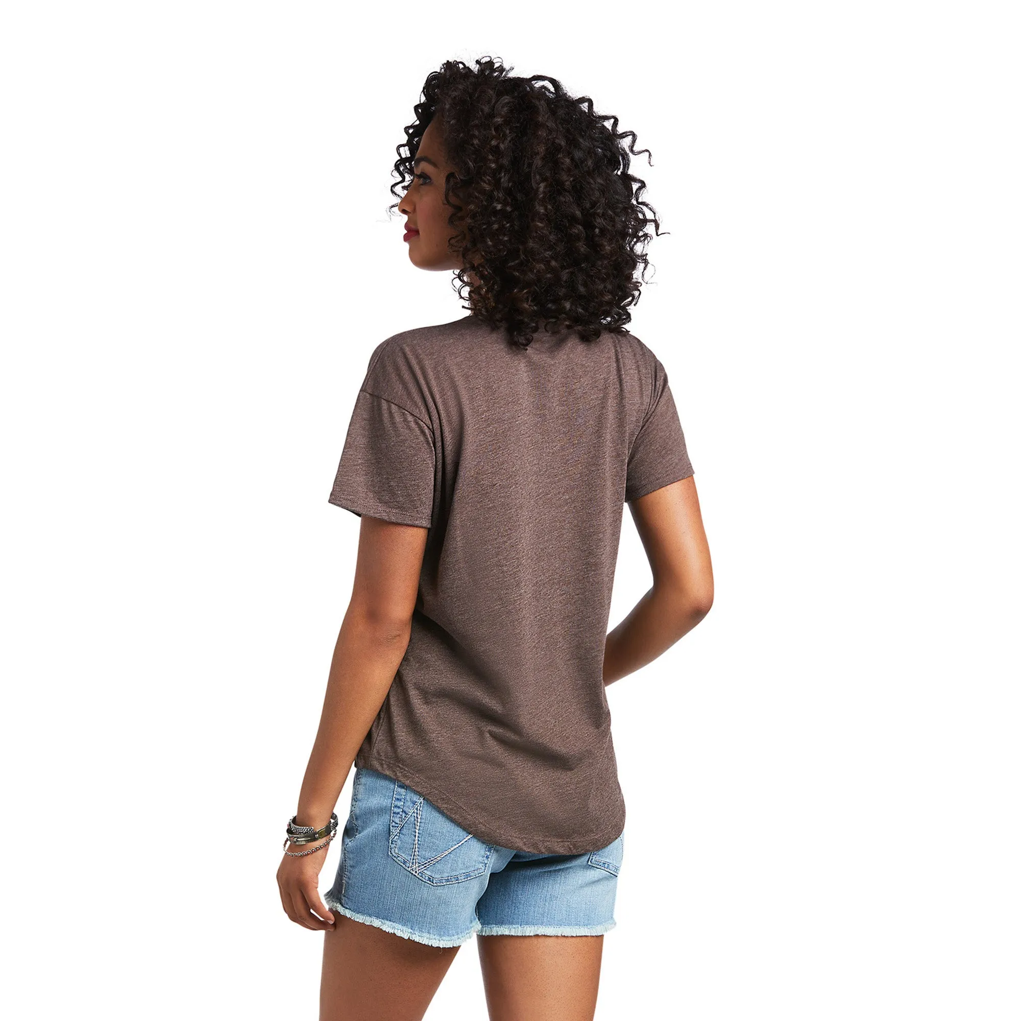 Ariat Hereford Tee Brown Heather