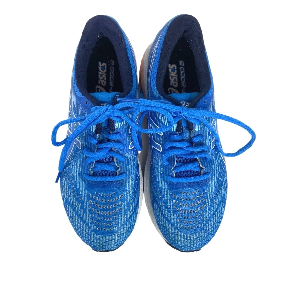 ASICS GT-2000 Womens Blue FlyteFoam Lace Up Athletic Sneakers Running Shoes 6.5