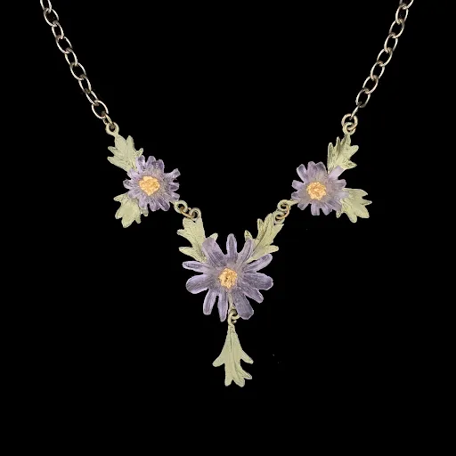 Aster 16 Inch  Adjustable Necklace by Michael Michaud