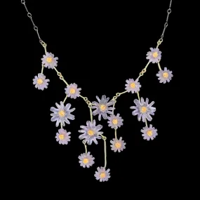 Aster 16 Inch Adjustable Statement Necklace by Michael Michaud