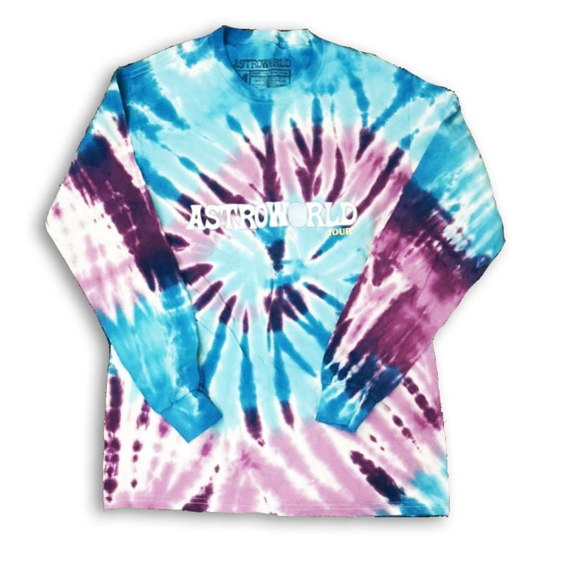 Astroworld Tie Dye Long Sleeve