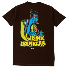 BAIT x Punk Drunkers Men Japanese Man Tee (brown)