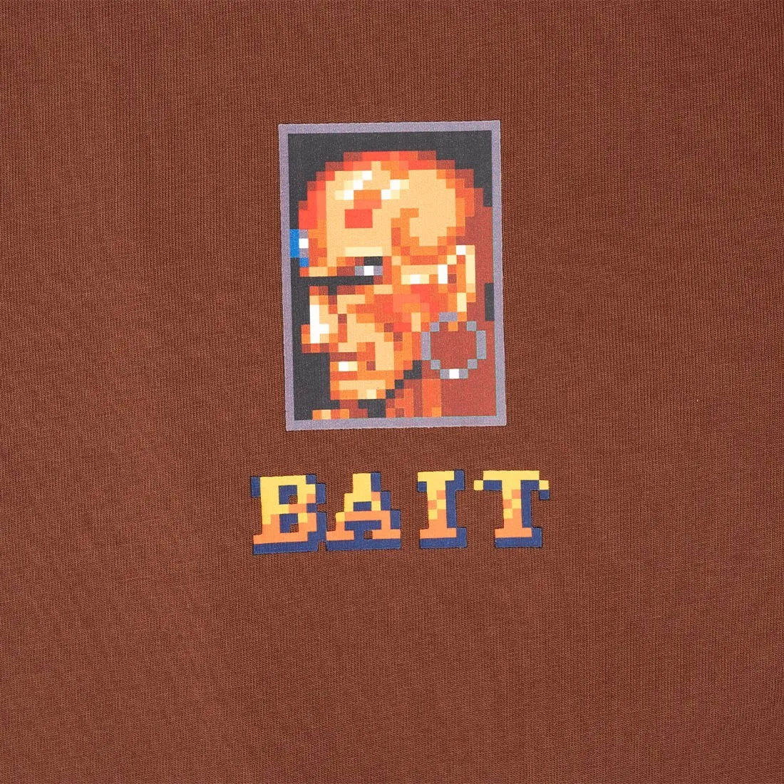 BAIT x Street Fighter Men Select Your Fighter Dhalsim Long Sleeve Tee (brown)