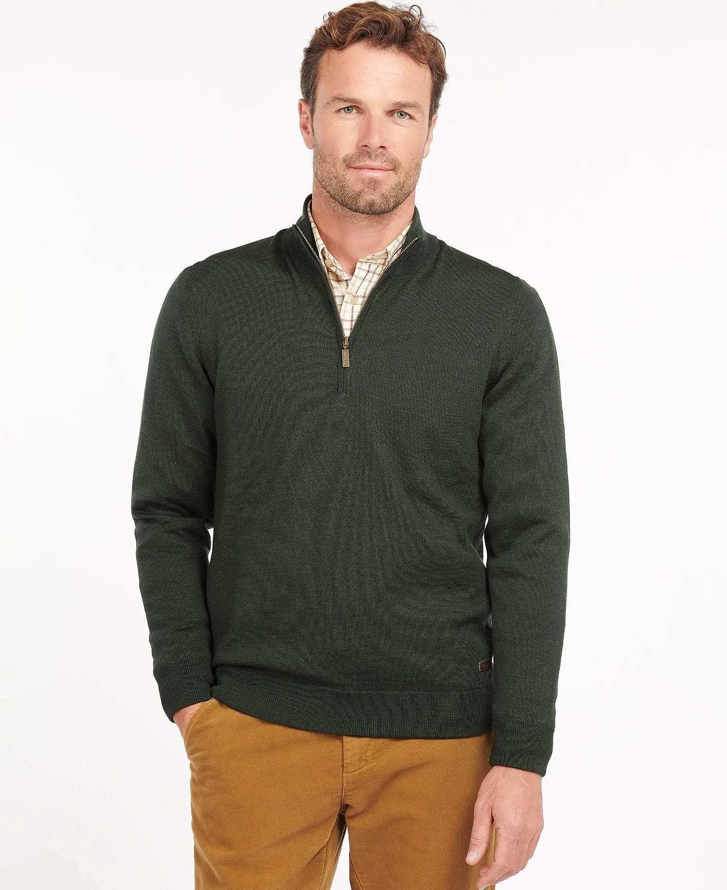 Barbour Gamlan Half Zip Jumper