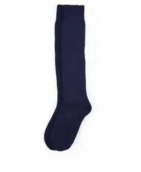 Barbour Knee High Wellington Socks