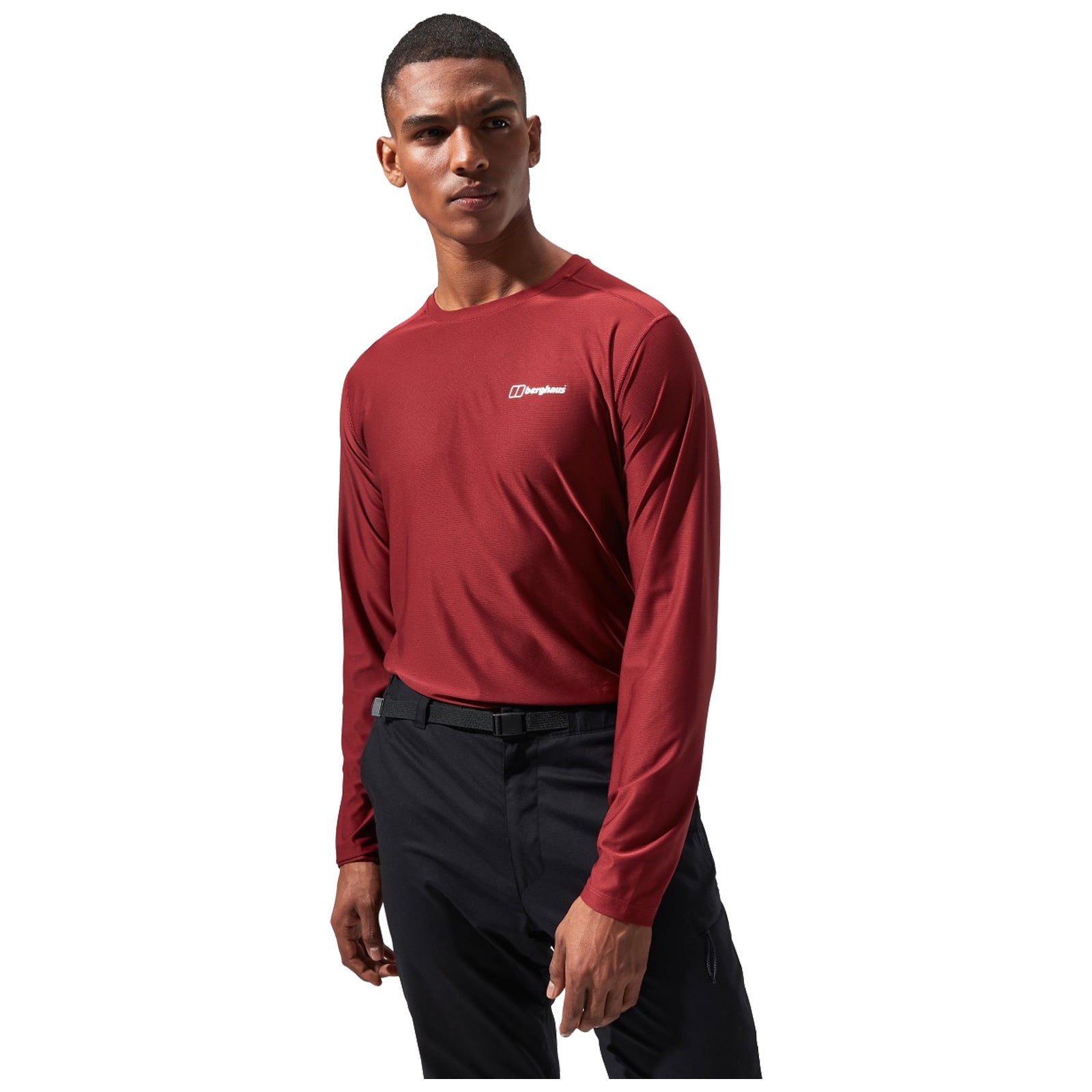 Berghaus Mens 24/7 Tech Tee Long Sleeve Crew Base Layer