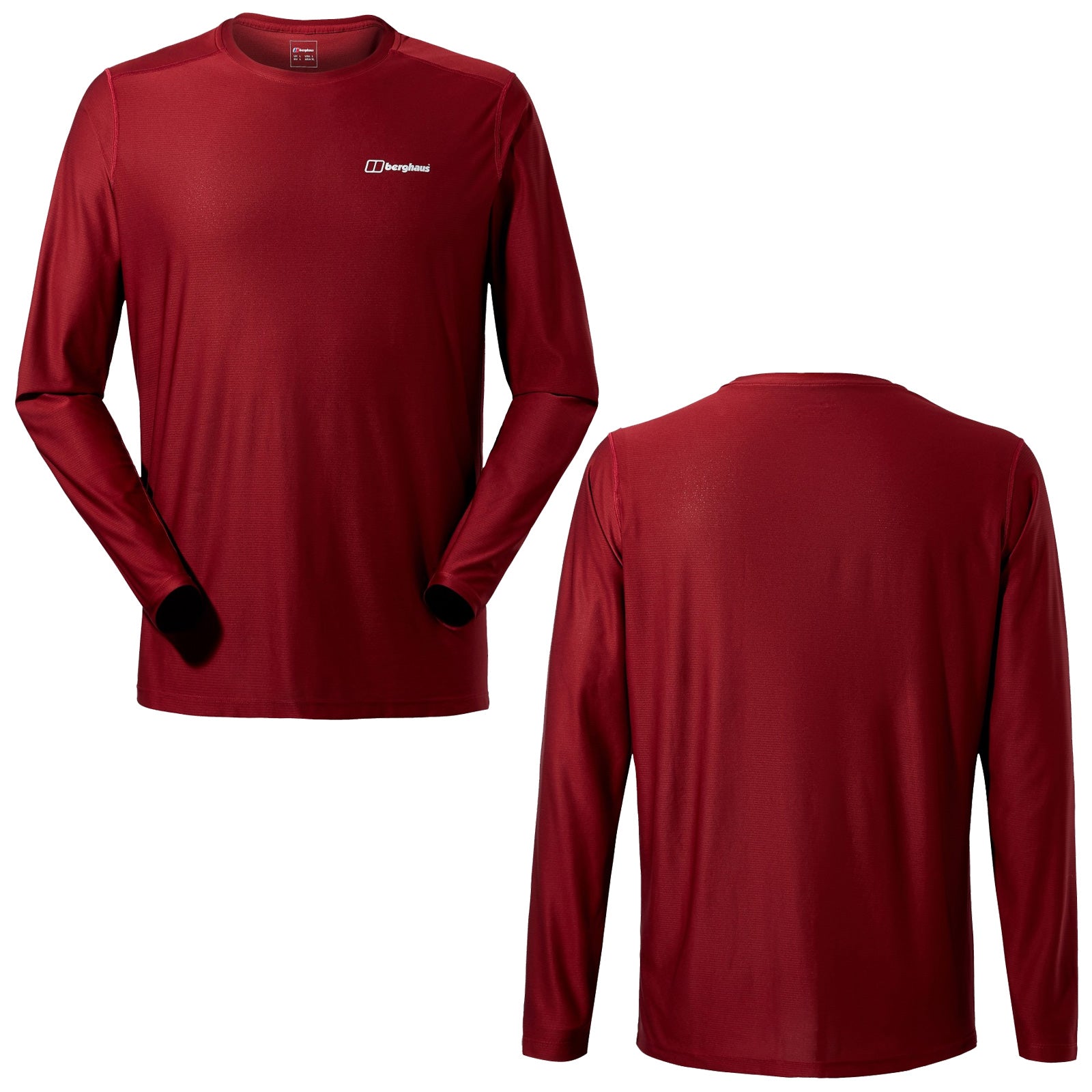 Berghaus Mens 24/7 Tech Tee Long Sleeve Crew Base Layer