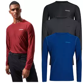 Berghaus Mens 24/7 Tech Tee Long Sleeve Crew Base Layer