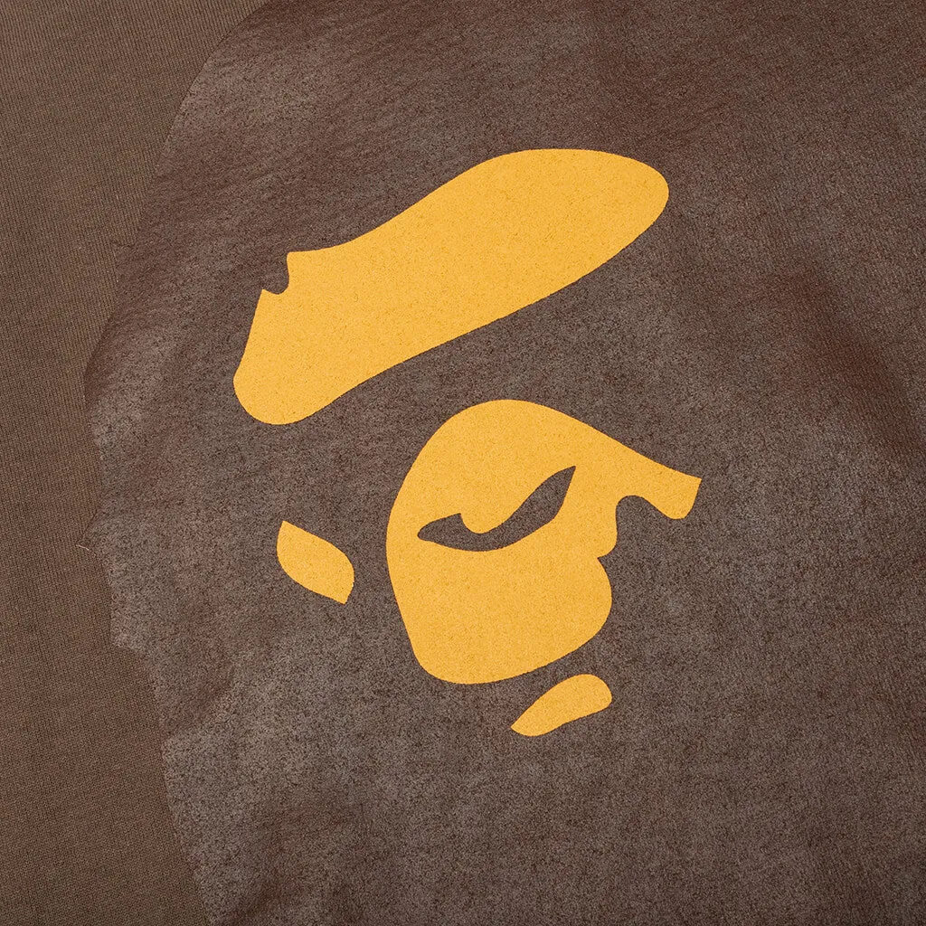 Big Ape Head Tee - Brown