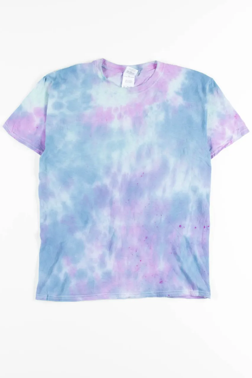 Blue & Purple Tie Dye Tee 1