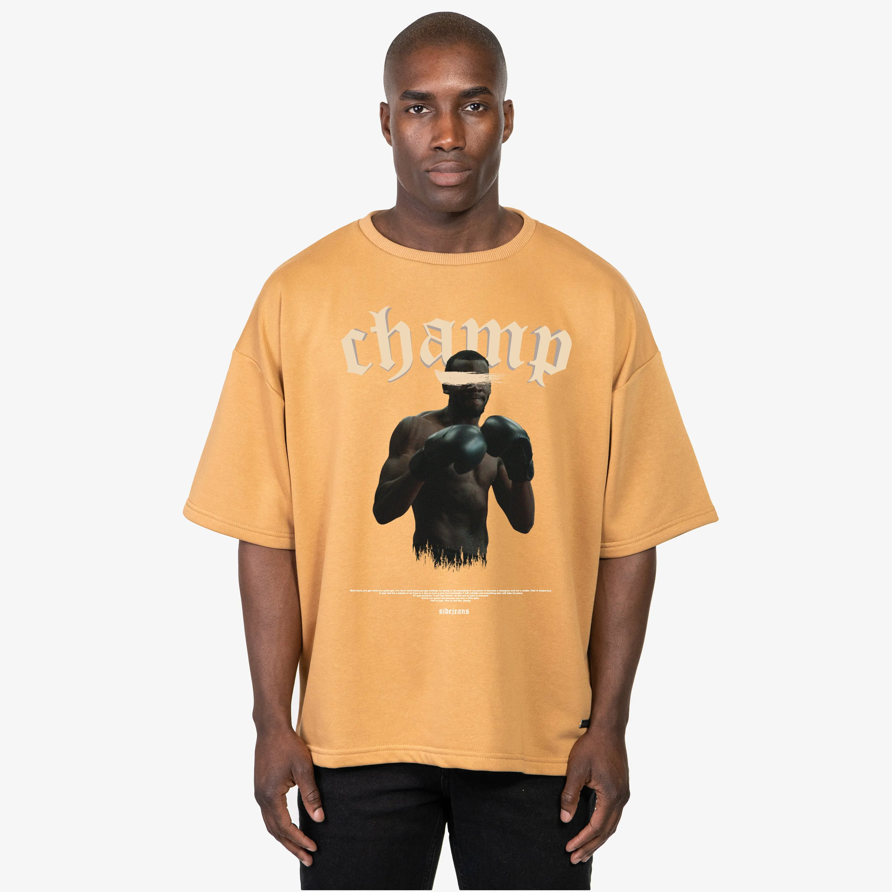 BROWN CHAMP TEE