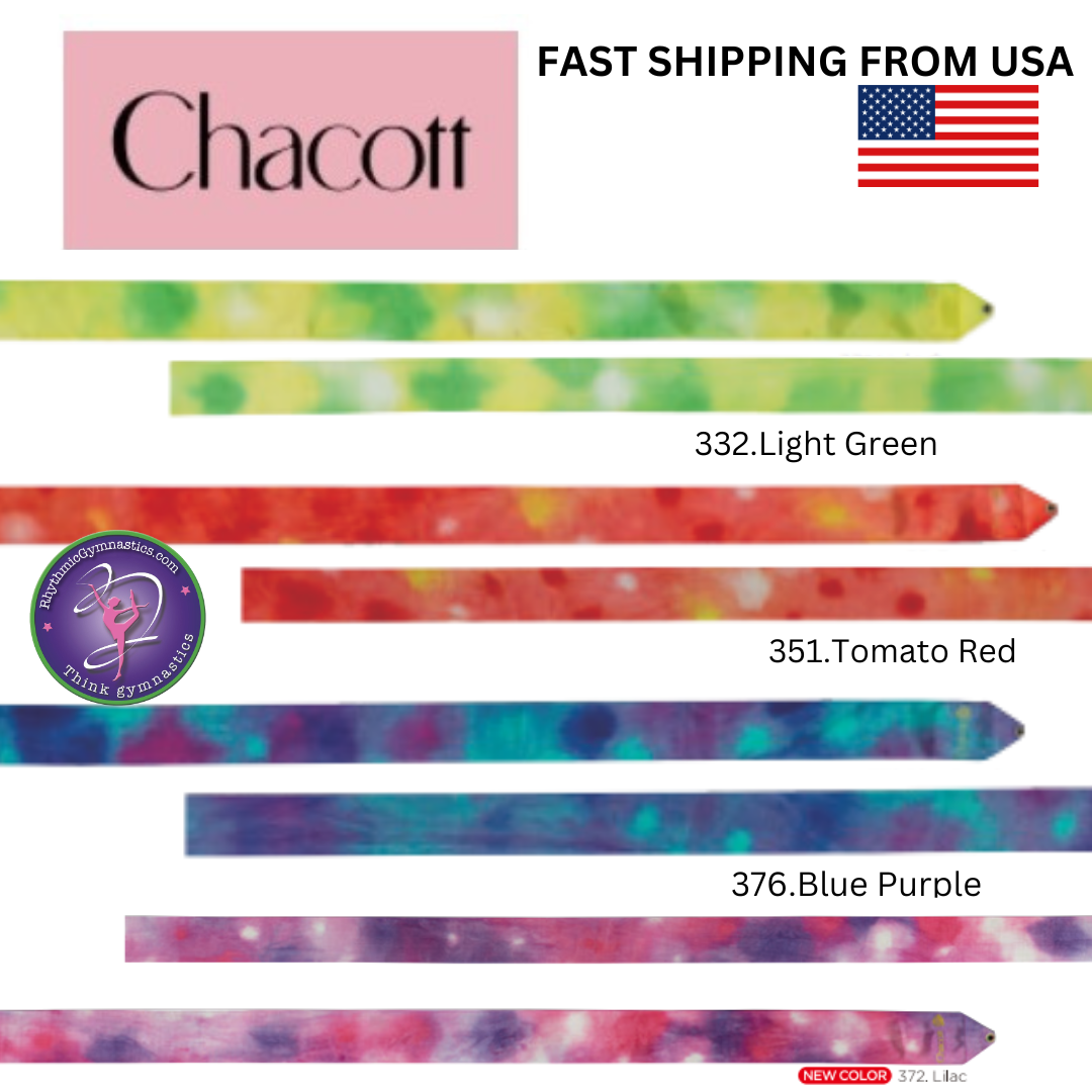 Chacott Tie Dye Ribbon 5 m Junior - FIG APPROVED