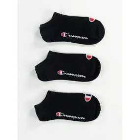 Champion U20100KK001 Socks Calze Unisex 3Pk  Nero