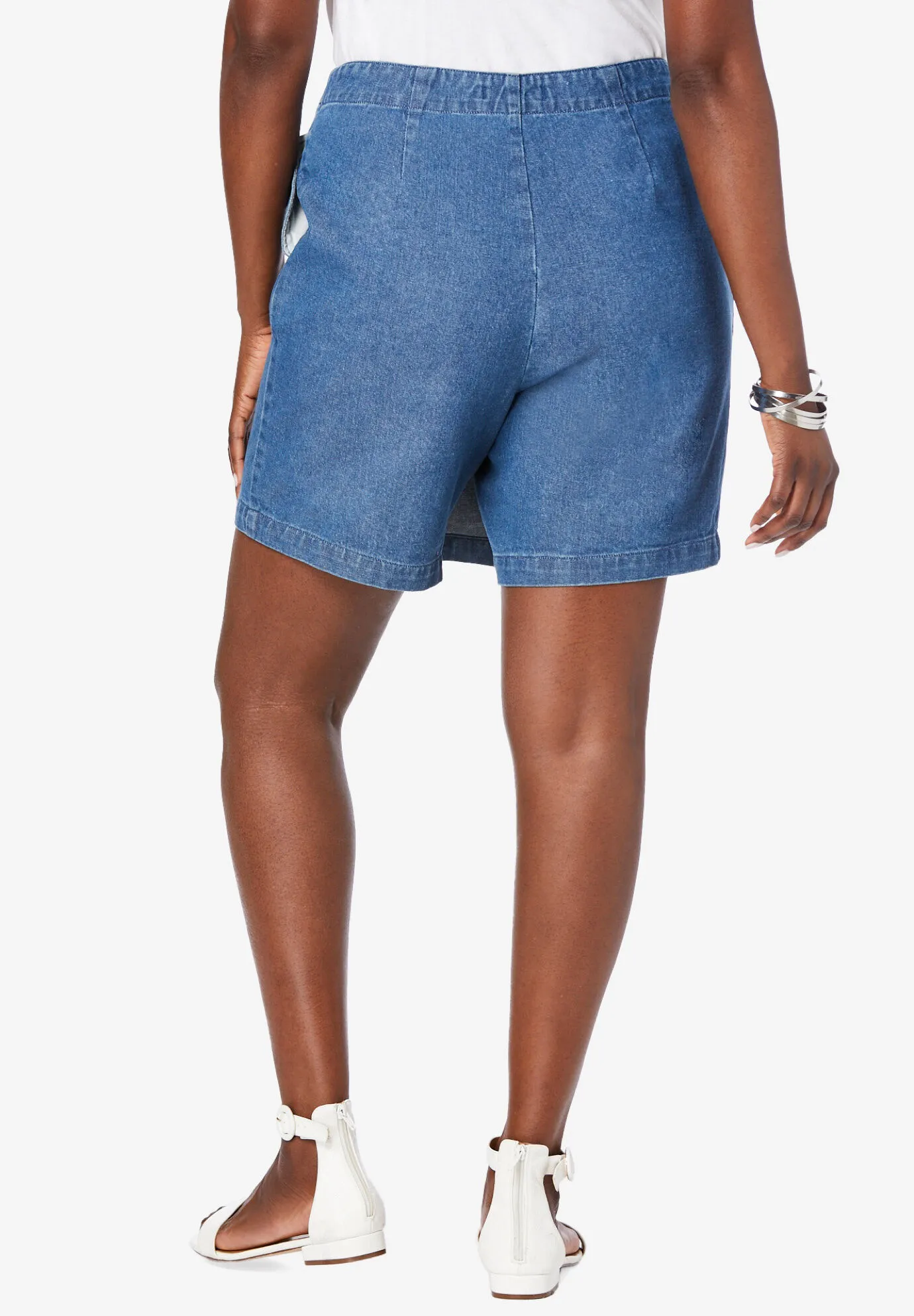 Classic Cotton Denim Skort