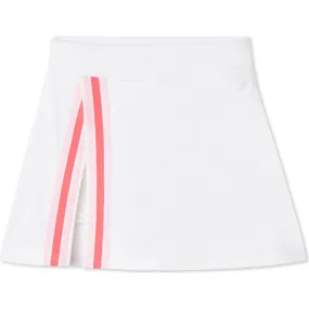 Classic Prep Women's Talia Tennis Performance Sherbet Skort, Bright White