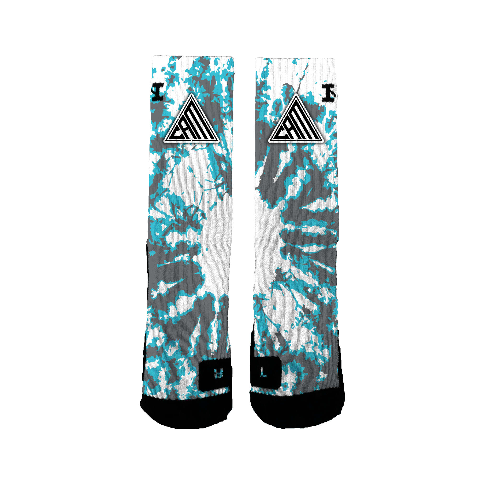 Cornwall Cam Tie Dye Socks