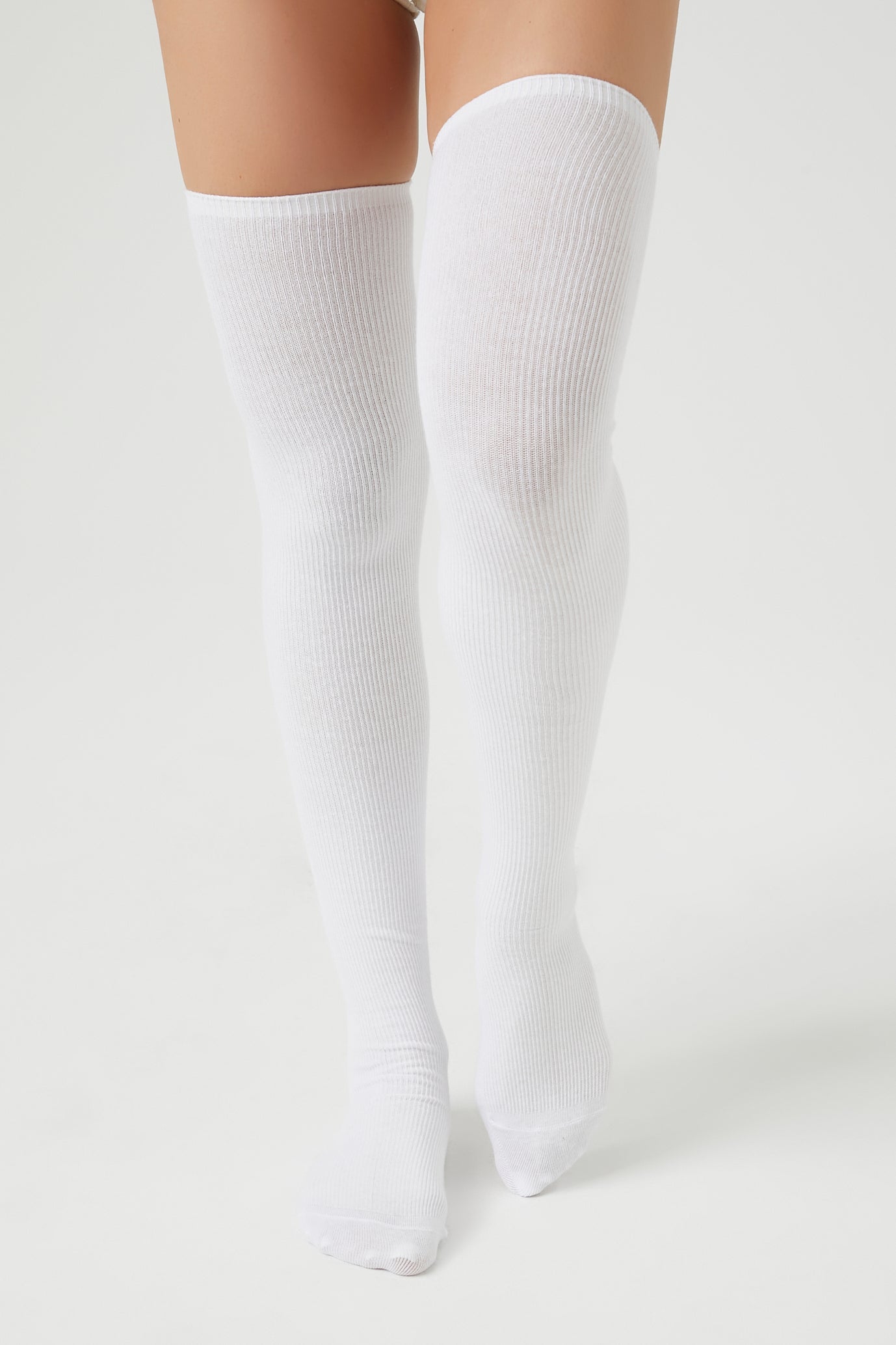 Cotton-Blend Over-the-Knee Socks