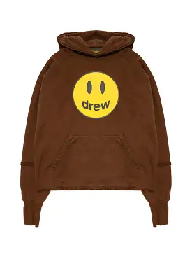 Drew House Mascot Deconstructed Hoodie Brown