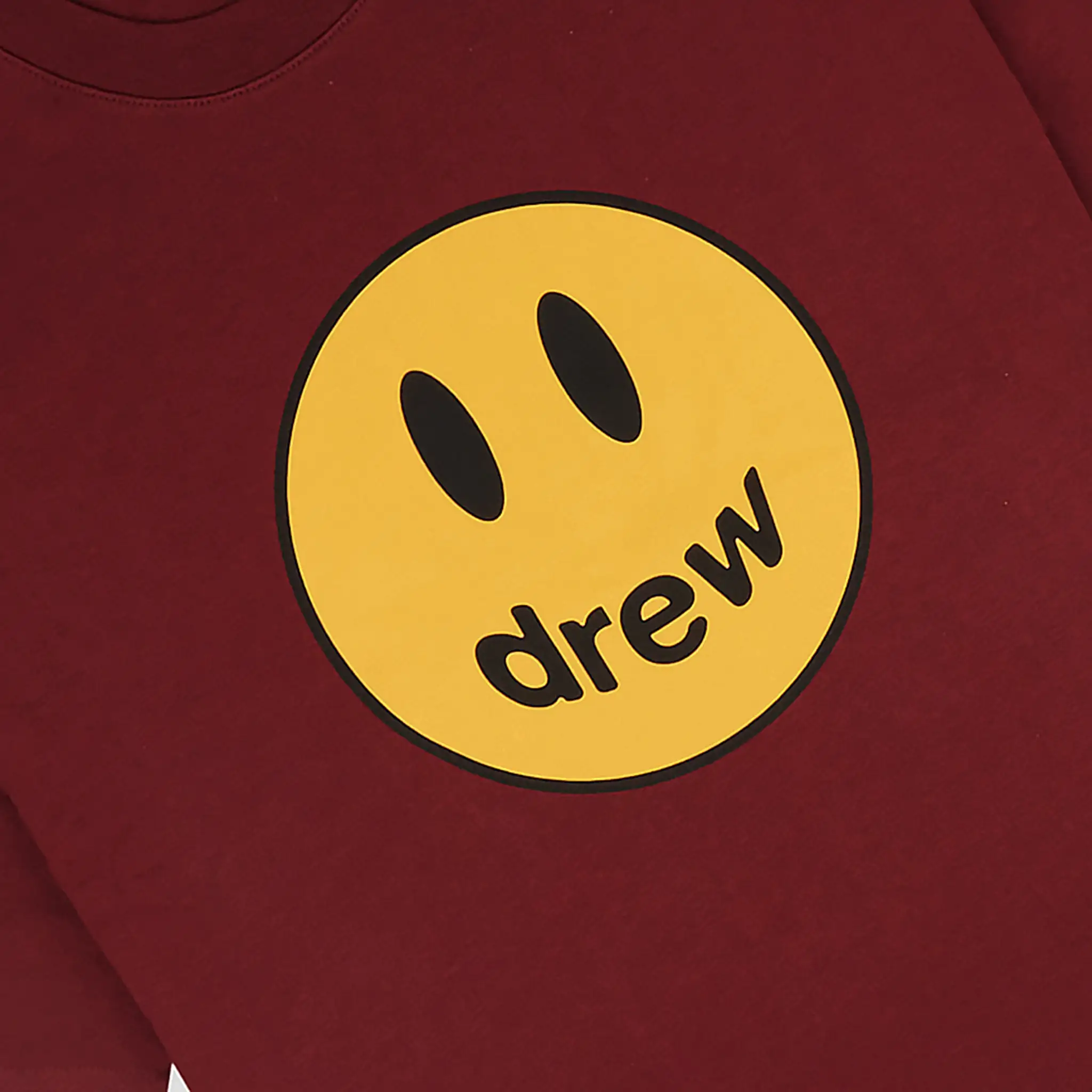 Drew House Mascot T Shirt Burgundy