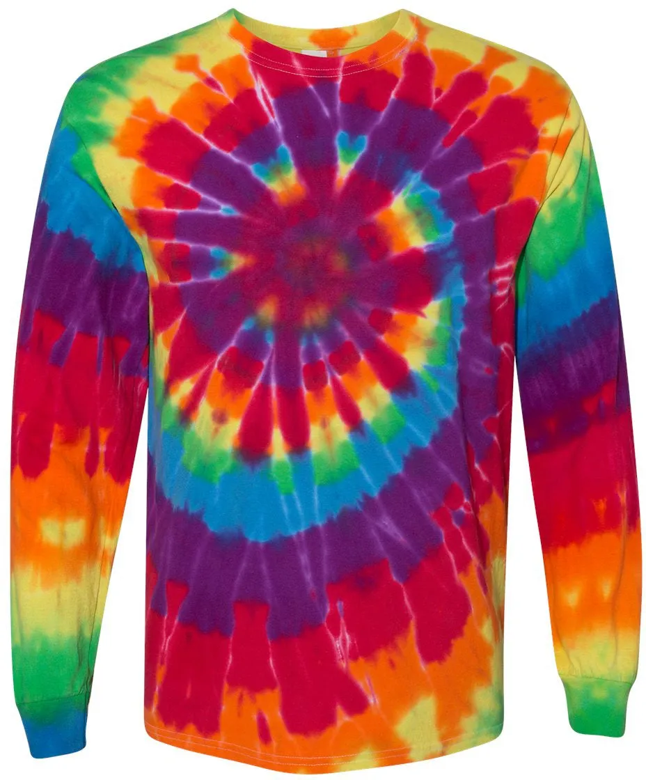 Dyenomite Spiral Tie Dye Long Sleeve