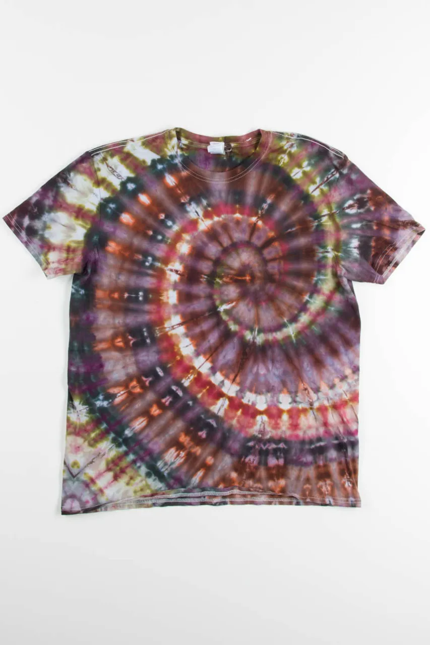 Earthtone Swirl Tie Dye Tee