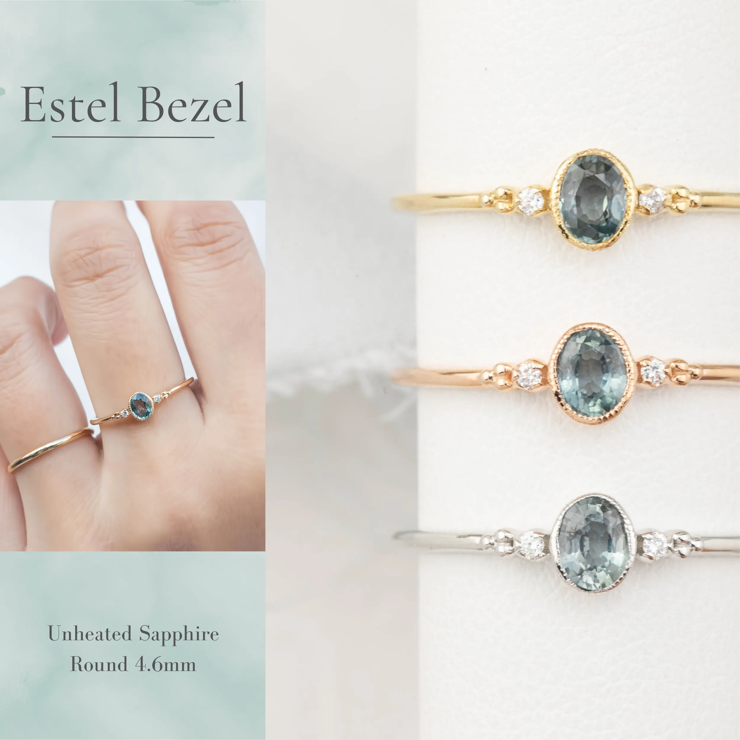 Estel Bezel Setting (Small Size)