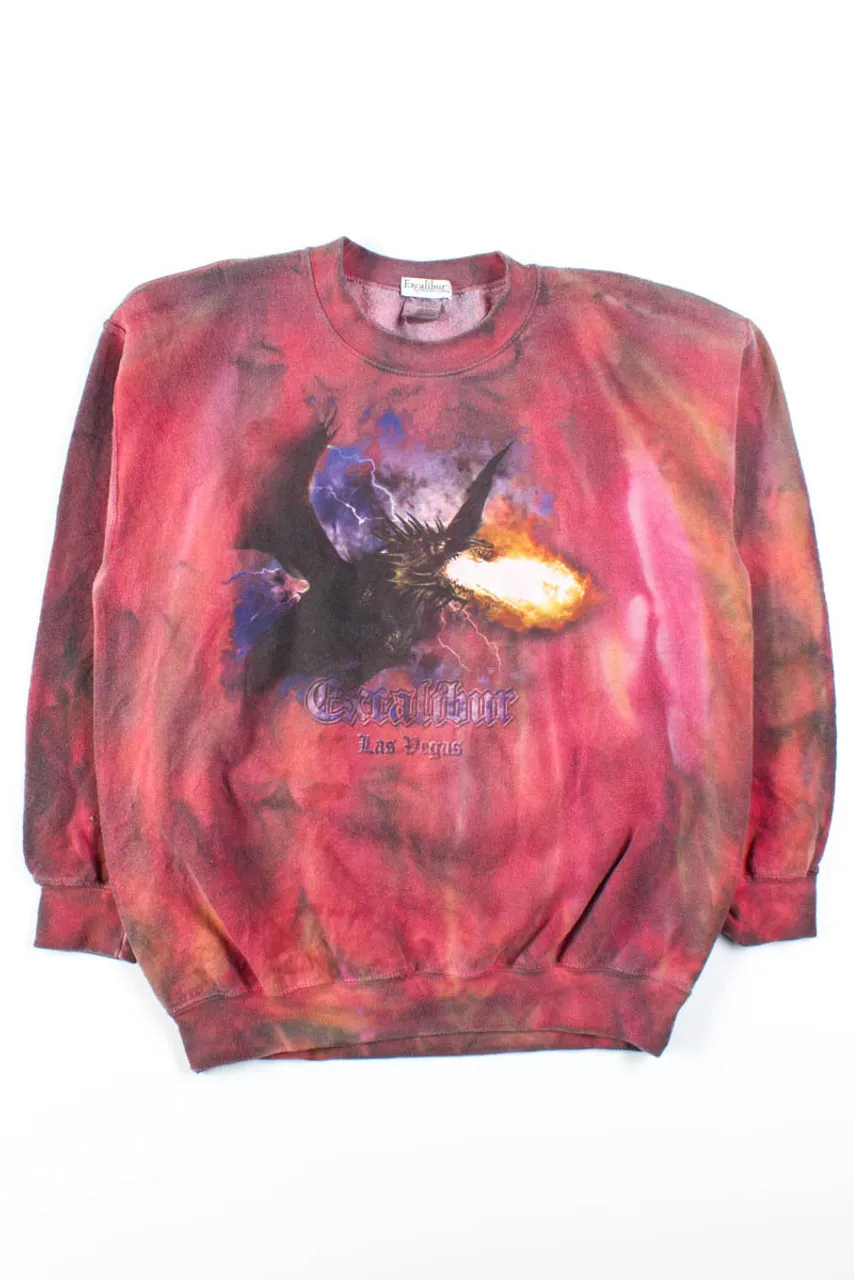 Excalibur Las Vegas Tie Dye Sweatshirt