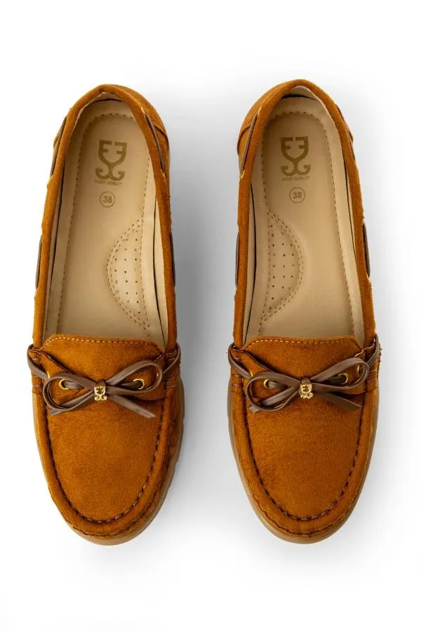 Flex Up - Caramel Brown : Loafers