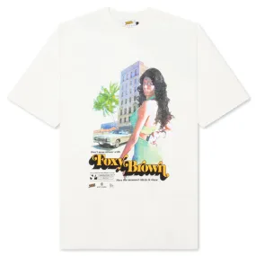 Foxy Brown Tee - White