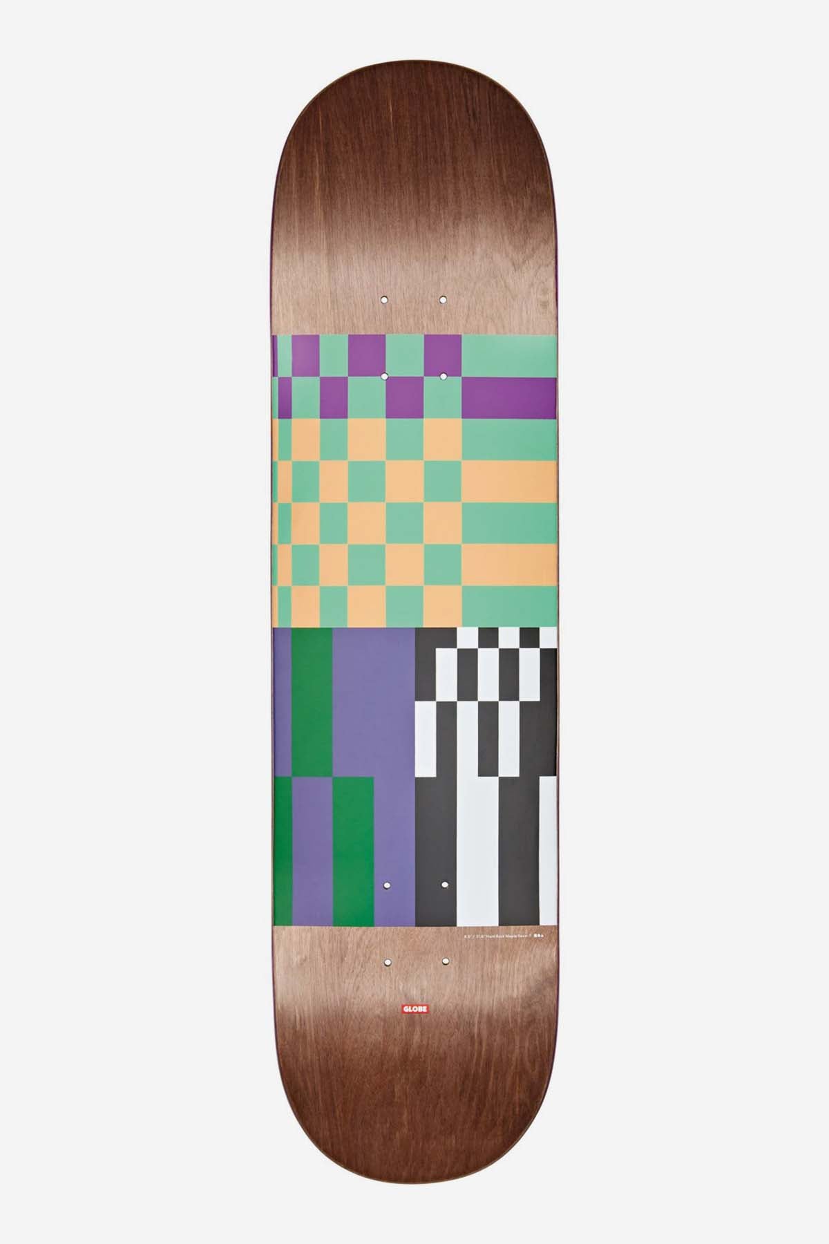 G2 Check, Please - Dark Maple/Grunge - 8.0 Skateboard Deck