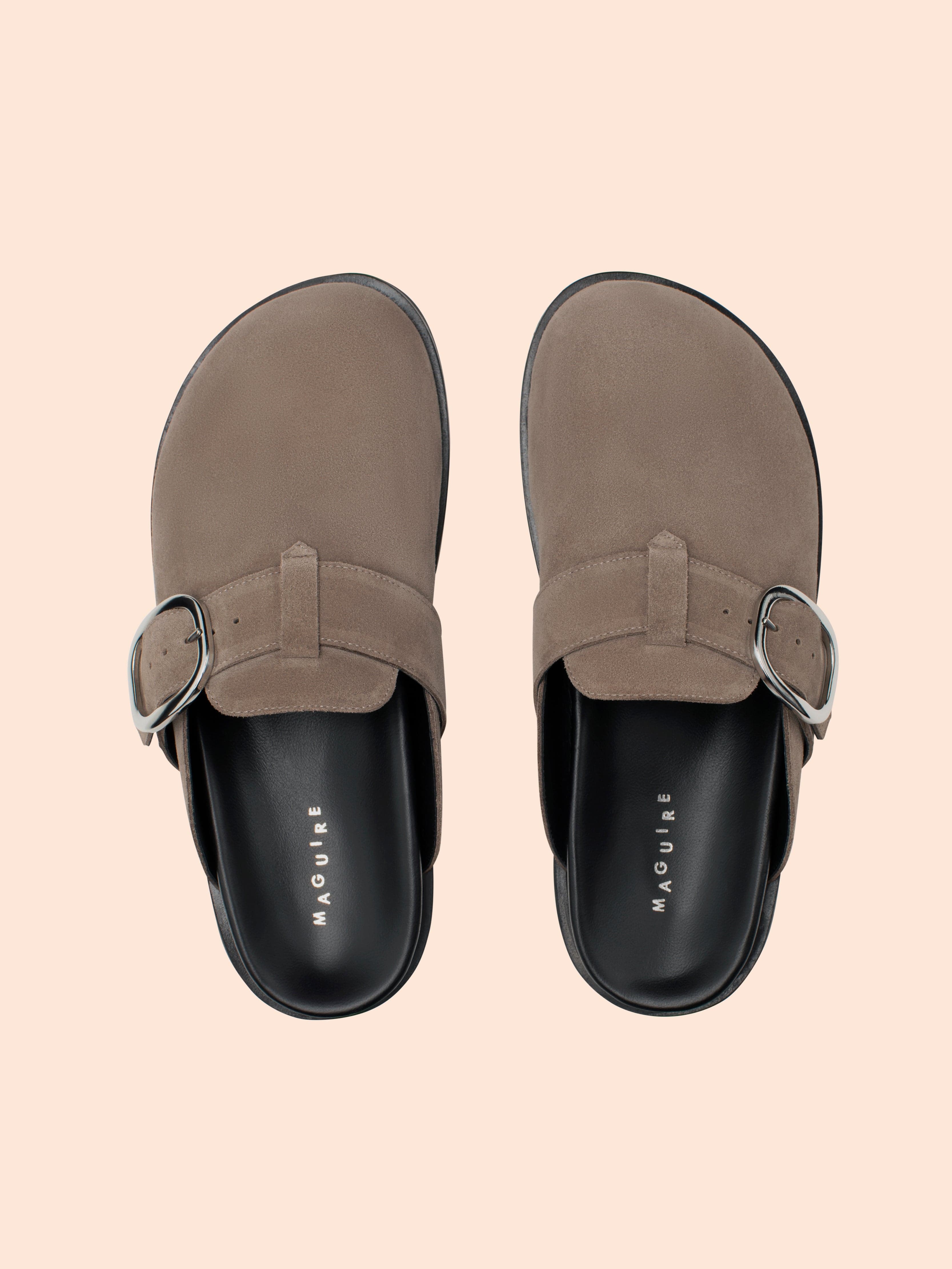 Gaia Taupe Clog