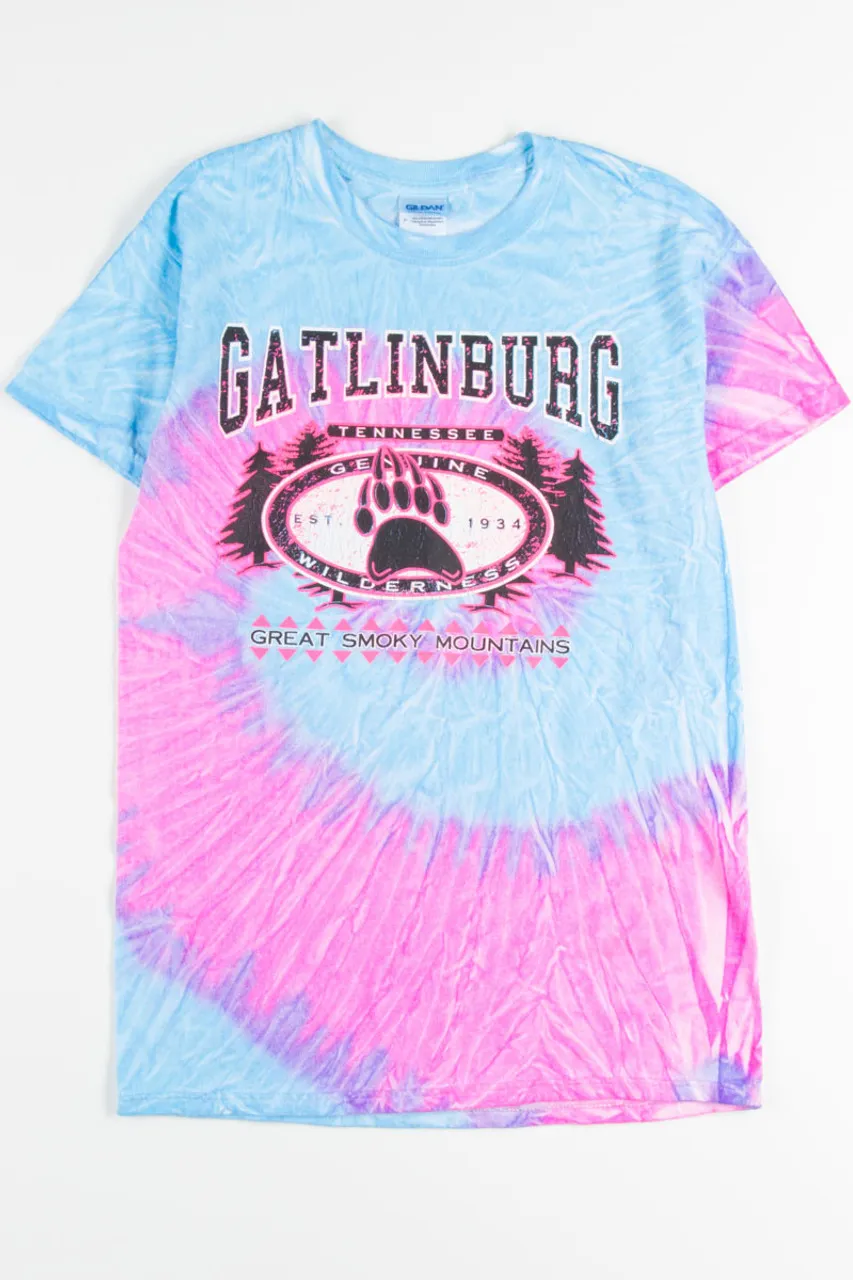 Gatlinburg Smoky Mountains Tie Dye Tee