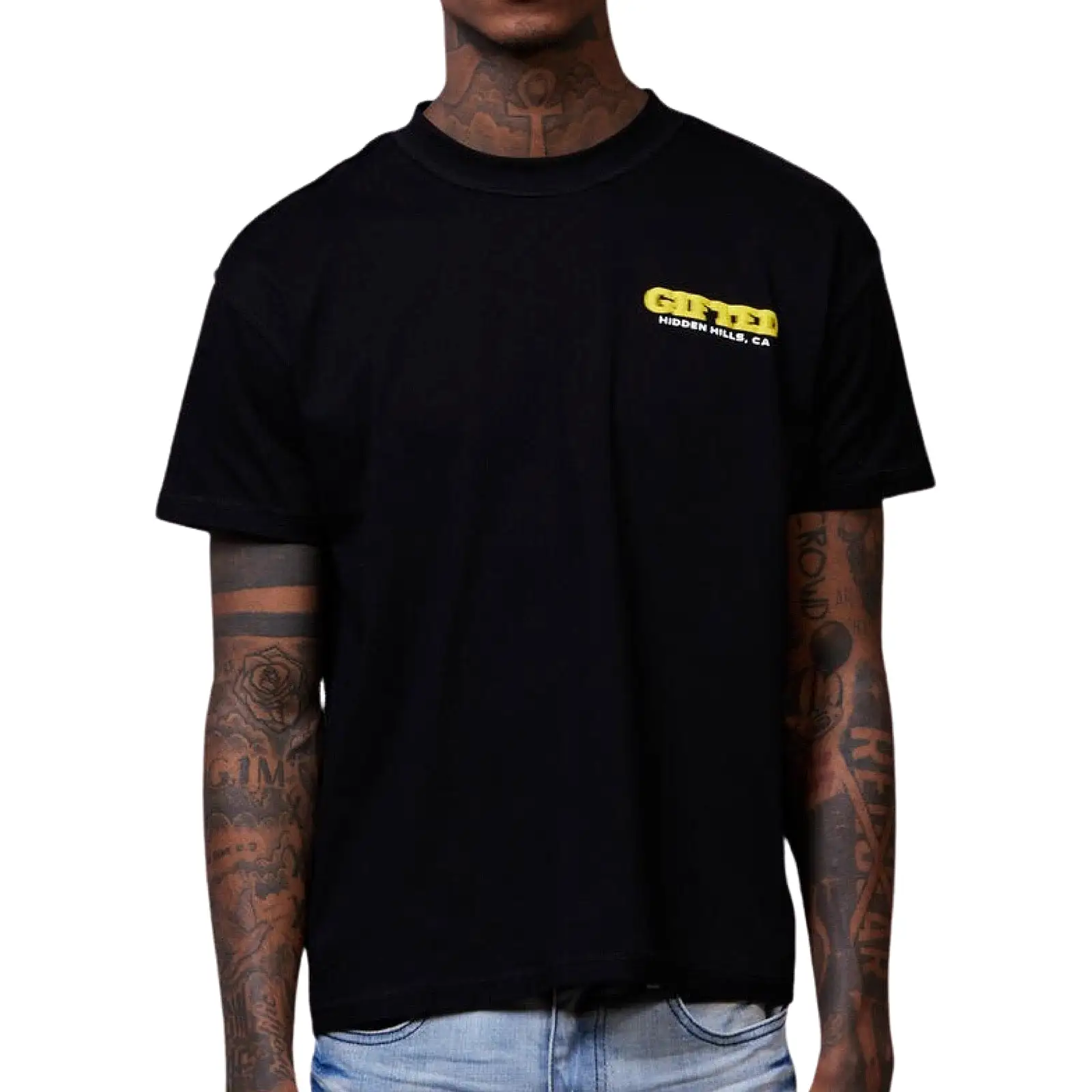 GFTD Hidden Hills Black Tee