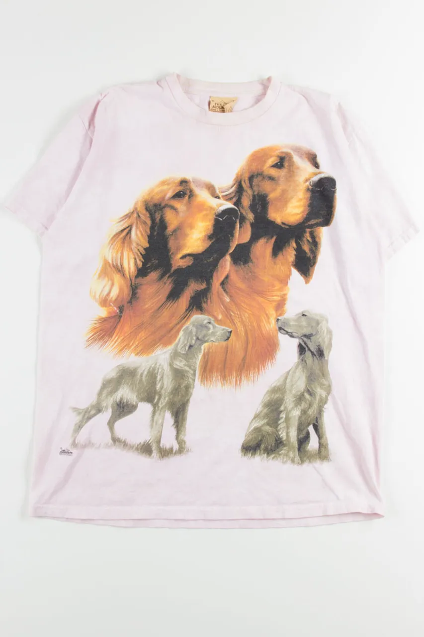 Golden Retriever Tie Dye Tee