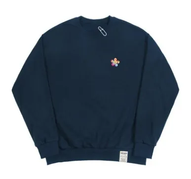 GRAVER  |[GRAVER]★ TIE-DYE FLOWER DOT SMILE SWEATSHIRT