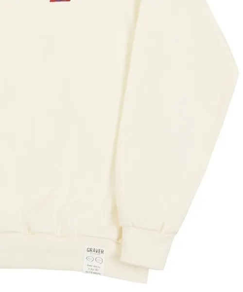 GRAVER  |[GRAVER]★DOT SMILE MILK PACK SWEATSHIRT