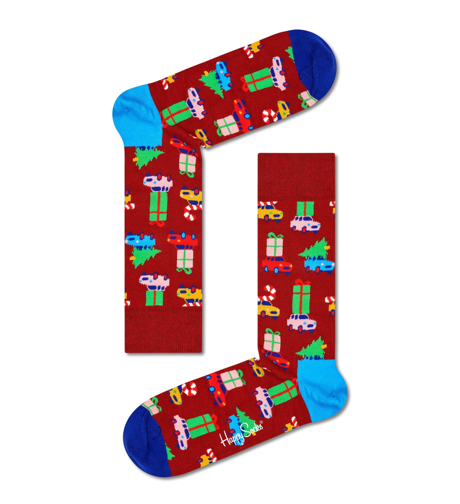 Happy Socks 'Hoilday Vibes' Crew Socks Gift Set (4-Pairs)