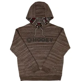 Hooey Lock-Up Brown Space Dye Hoody