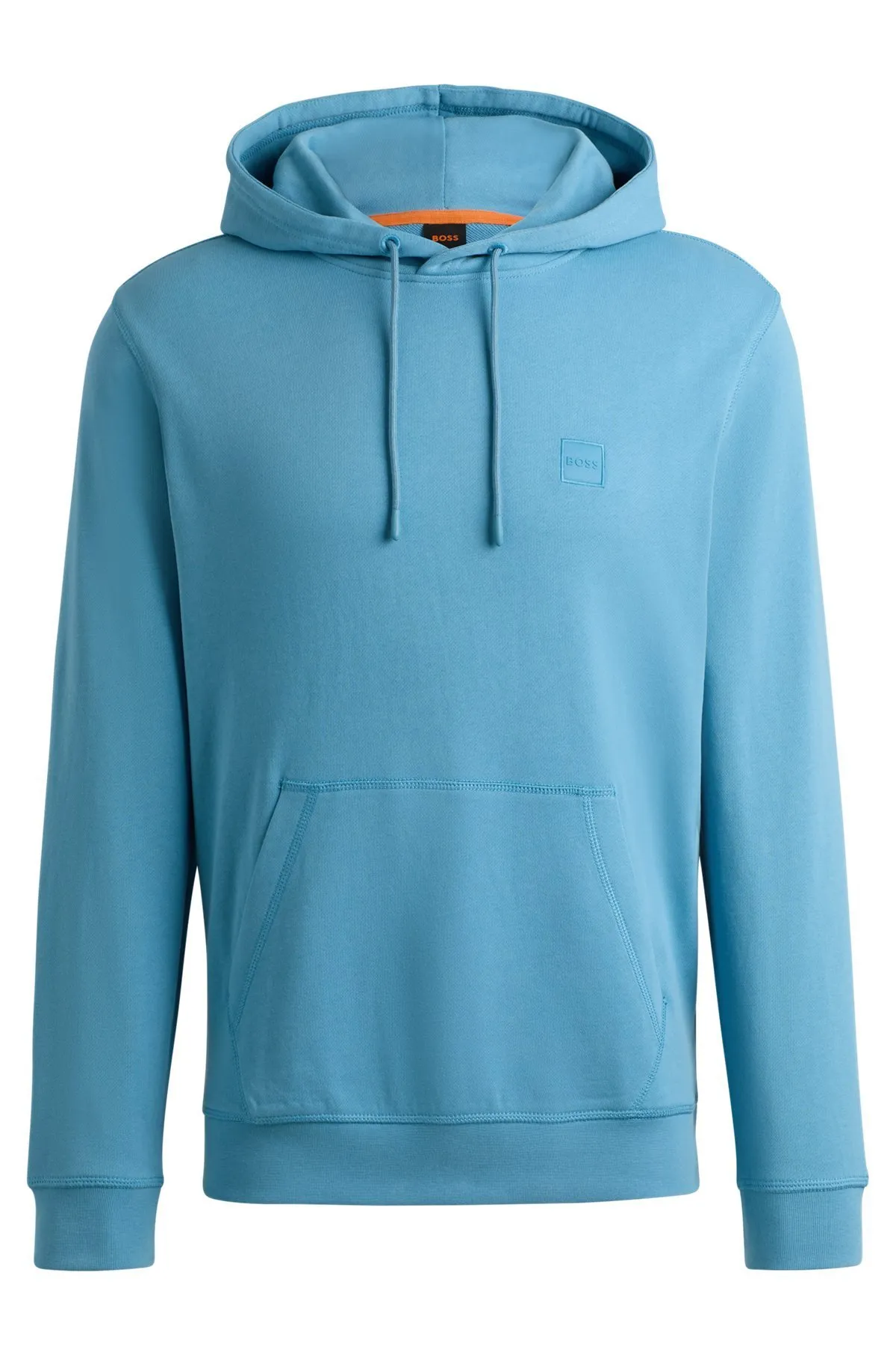 Hugo Boss  |Street Style Long Sleeves Plain Cotton Logo Sweatshirts