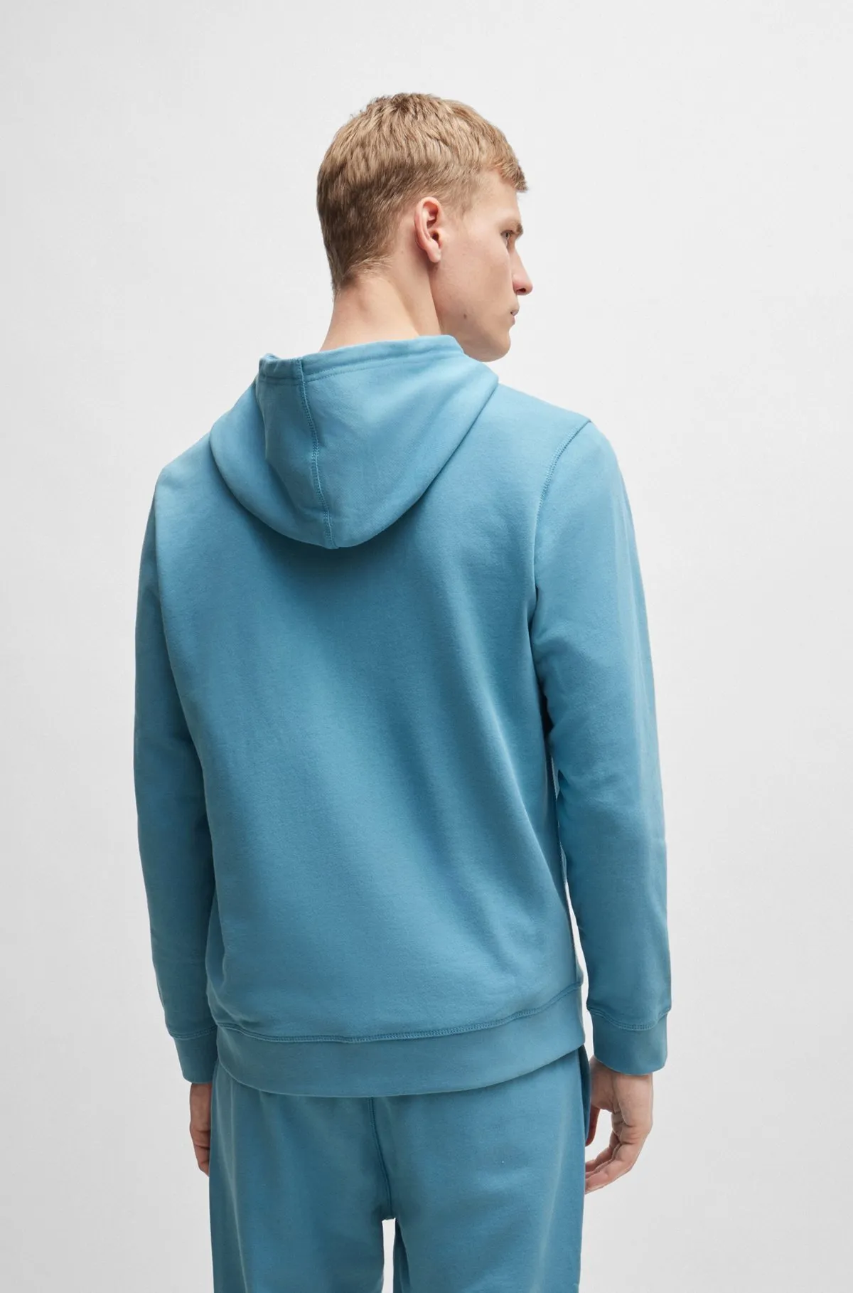 Hugo Boss  |Street Style Long Sleeves Plain Cotton Logo Sweatshirts