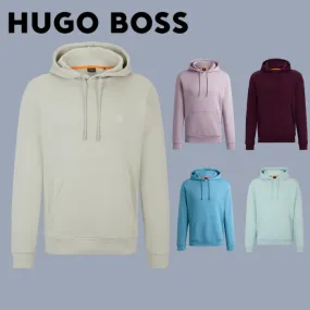 Hugo Boss  |Street Style Long Sleeves Plain Cotton Logo Sweatshirts