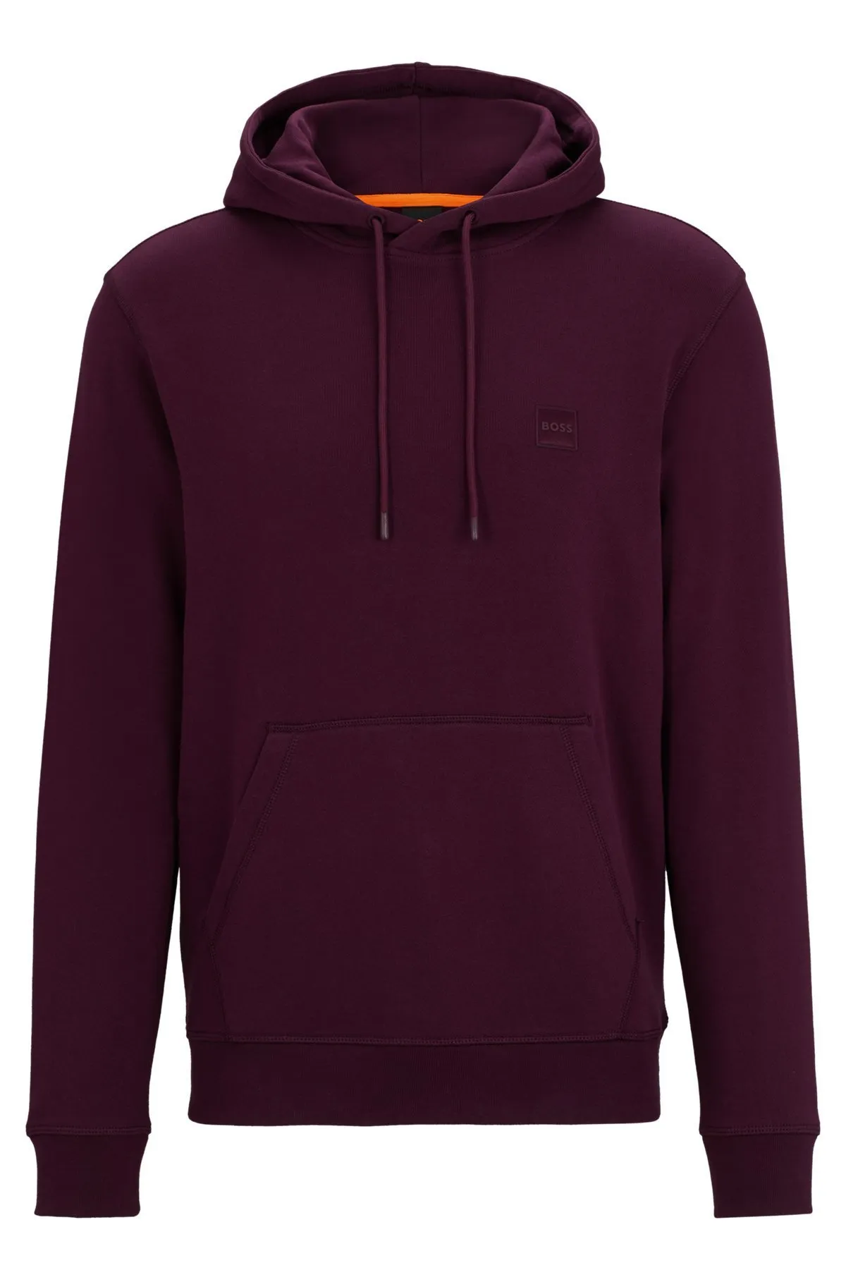 Hugo Boss  |Street Style Long Sleeves Plain Cotton Logo Sweatshirts