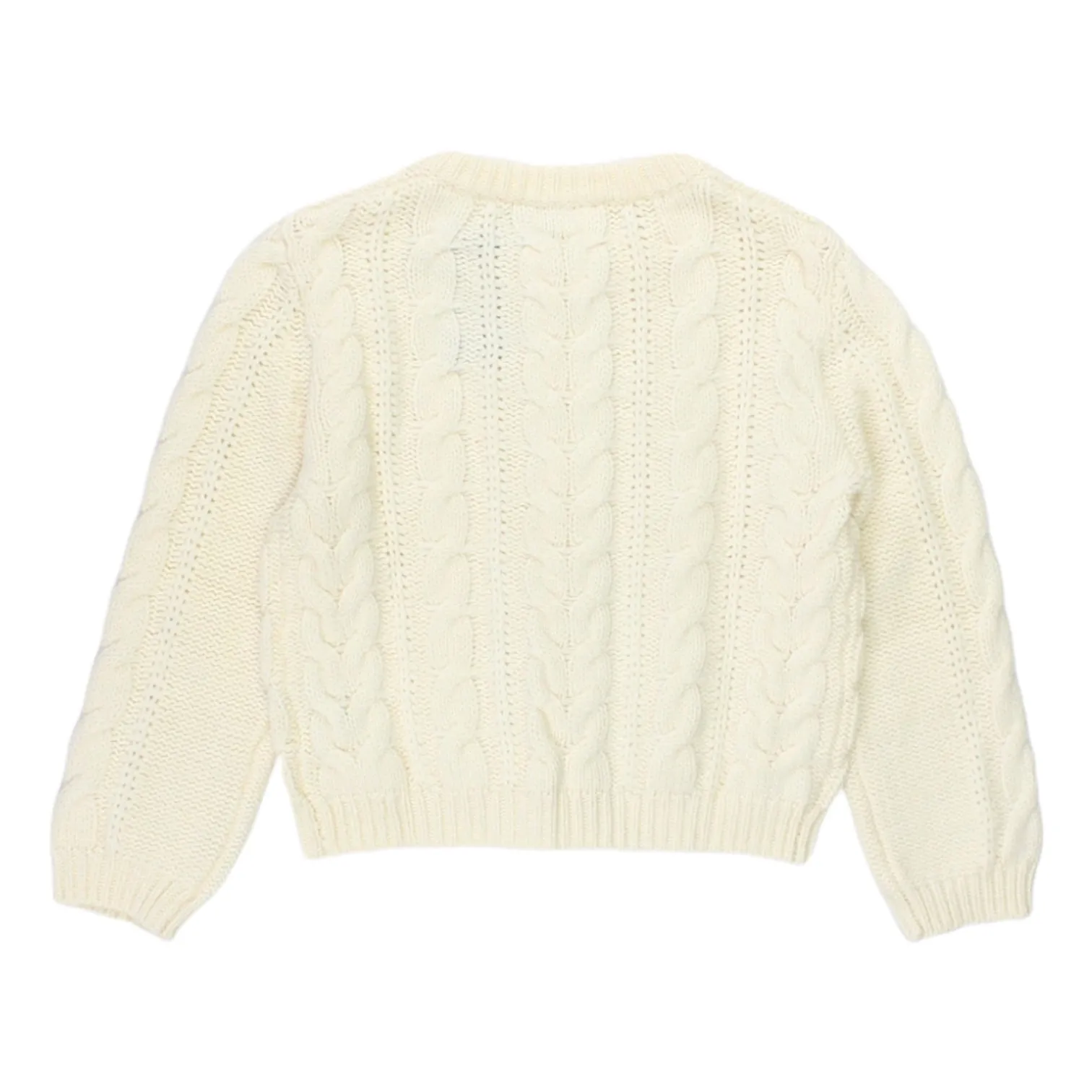 Hush Cream Adeline Cable Knitted Cardigan