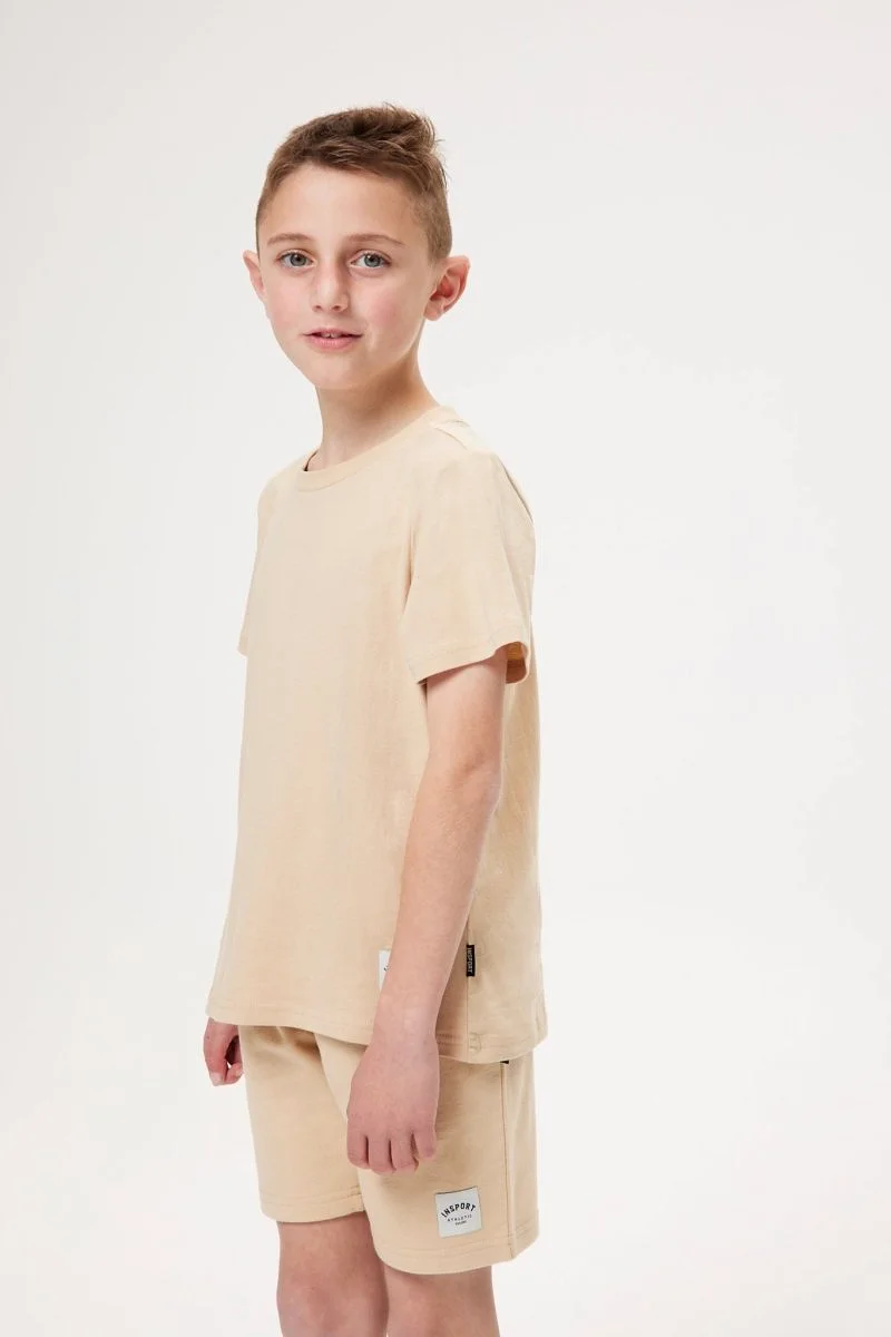 INSPORT JUNIOR LEVI PATCH RATTAN TEE