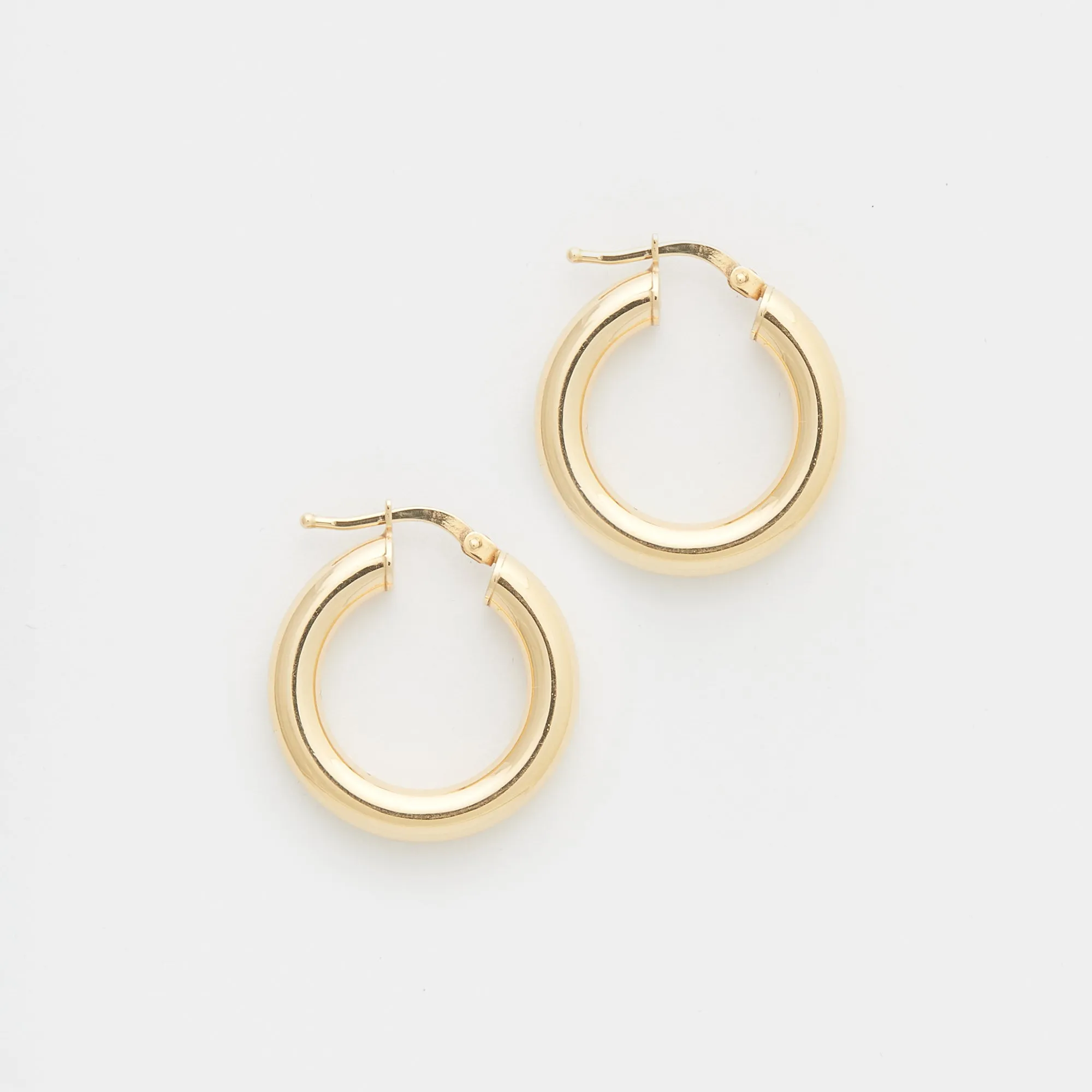 Joan Hoops in Gold size Small