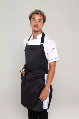 Josh Black bib Small size Apron