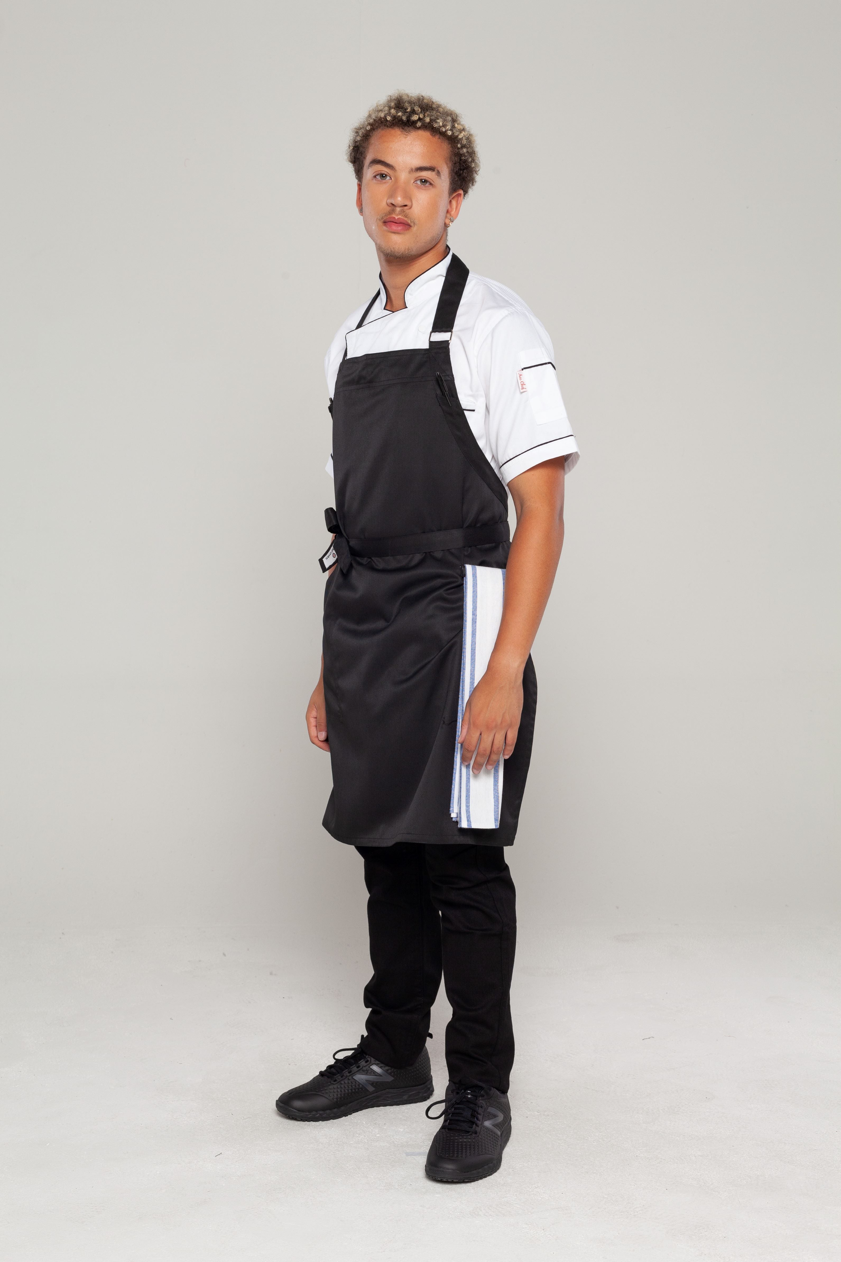 Josh Black bib Small size Apron