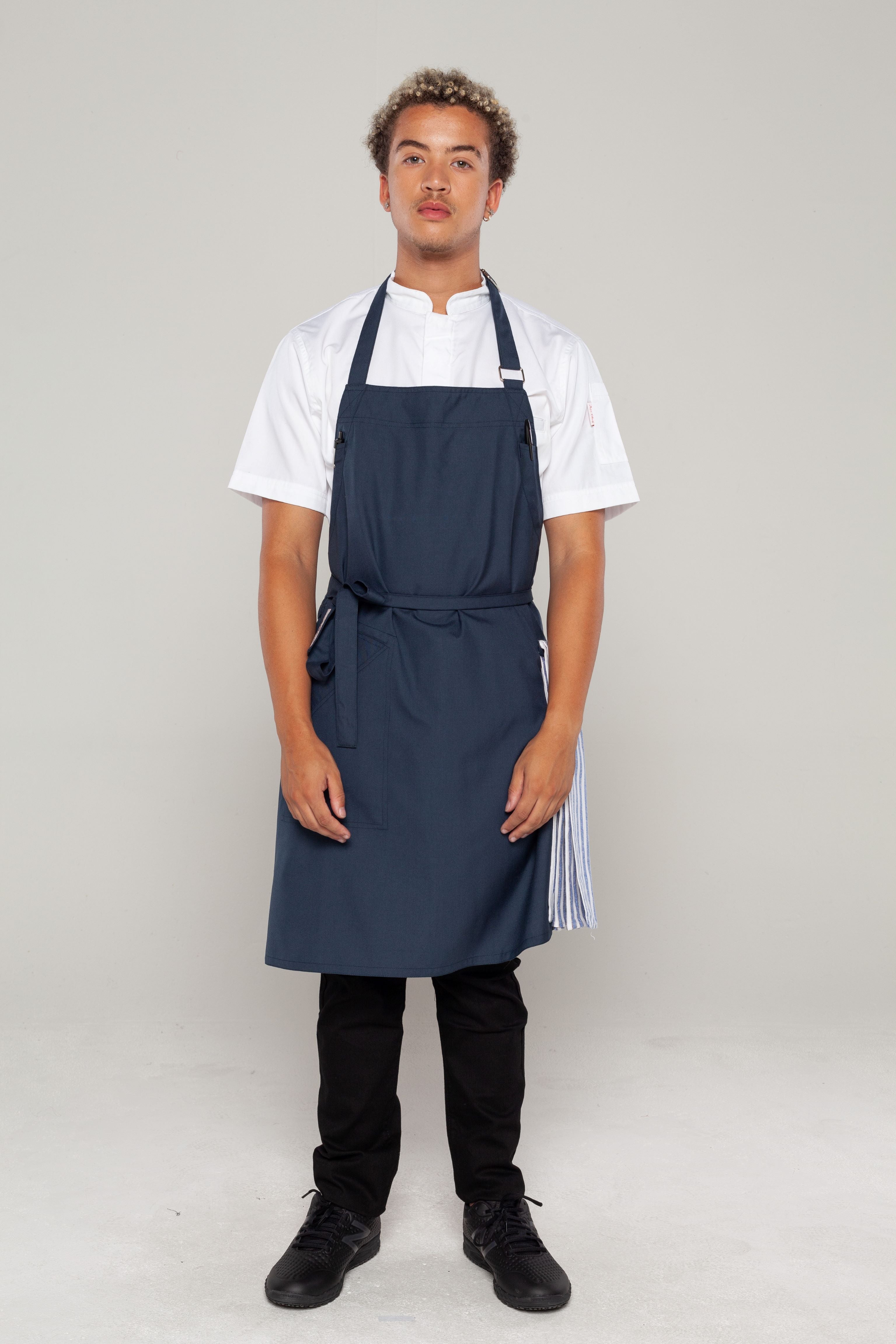 Josh Bluish Grey bib Small size Apron