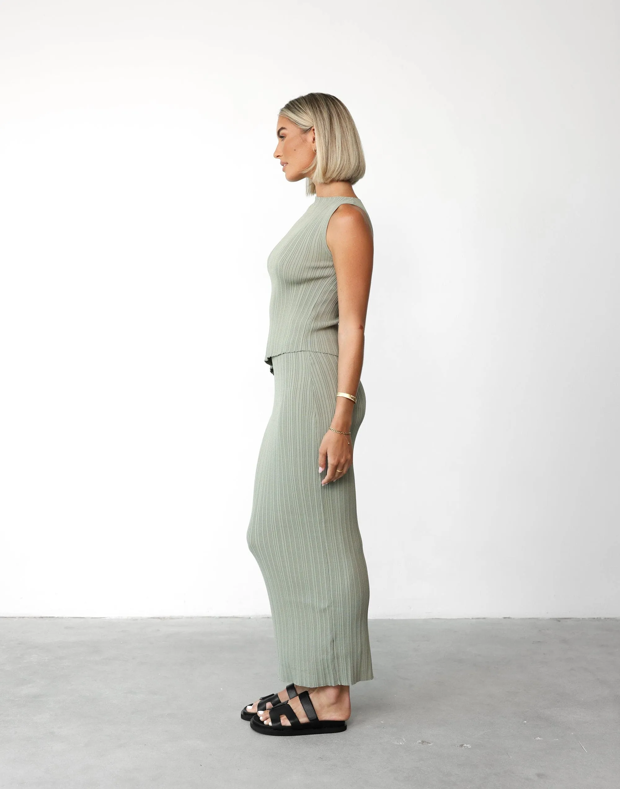 Kienna Maxi Skirt (Willow)